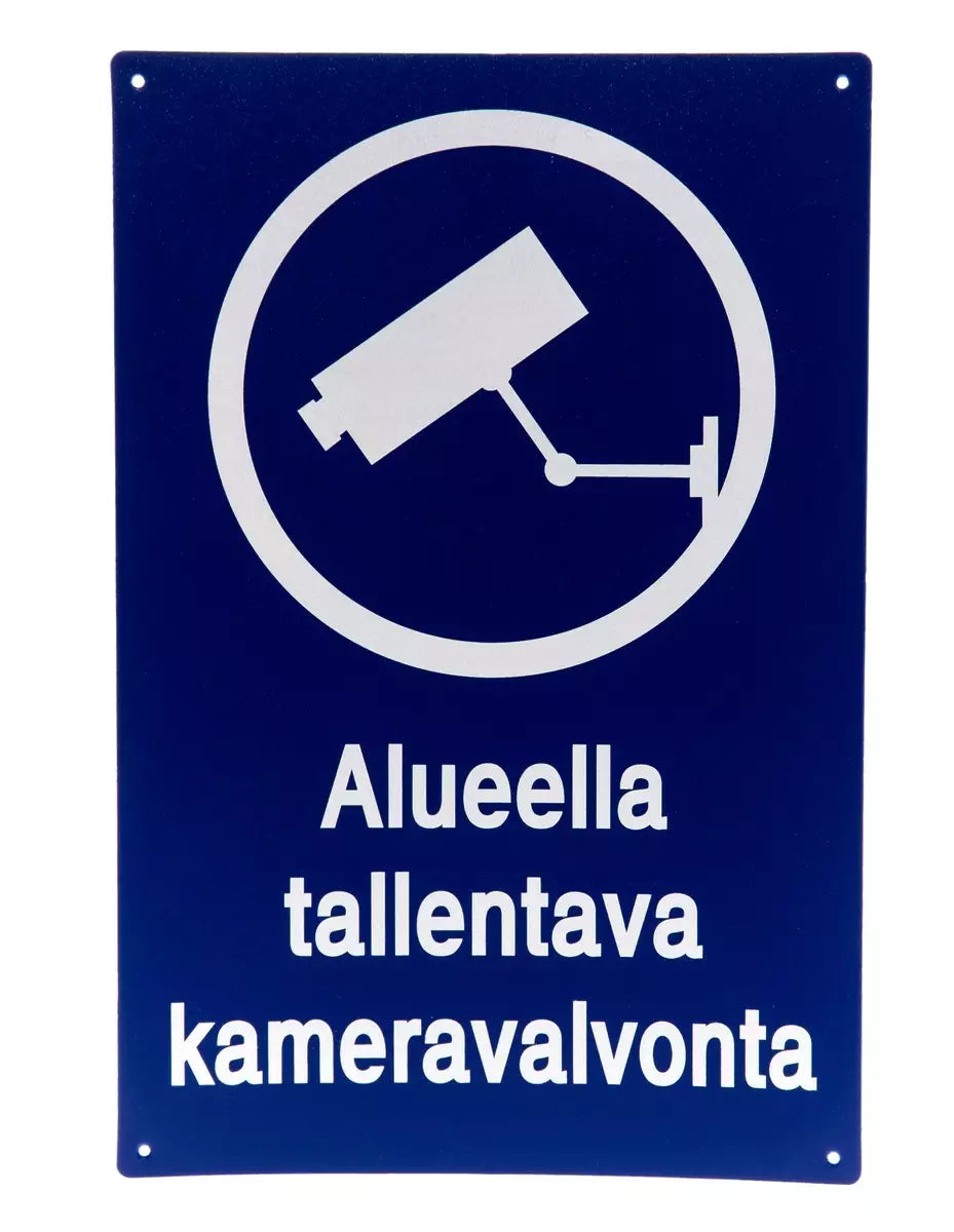 Opaste 30x40 cm kameravalvonta alu