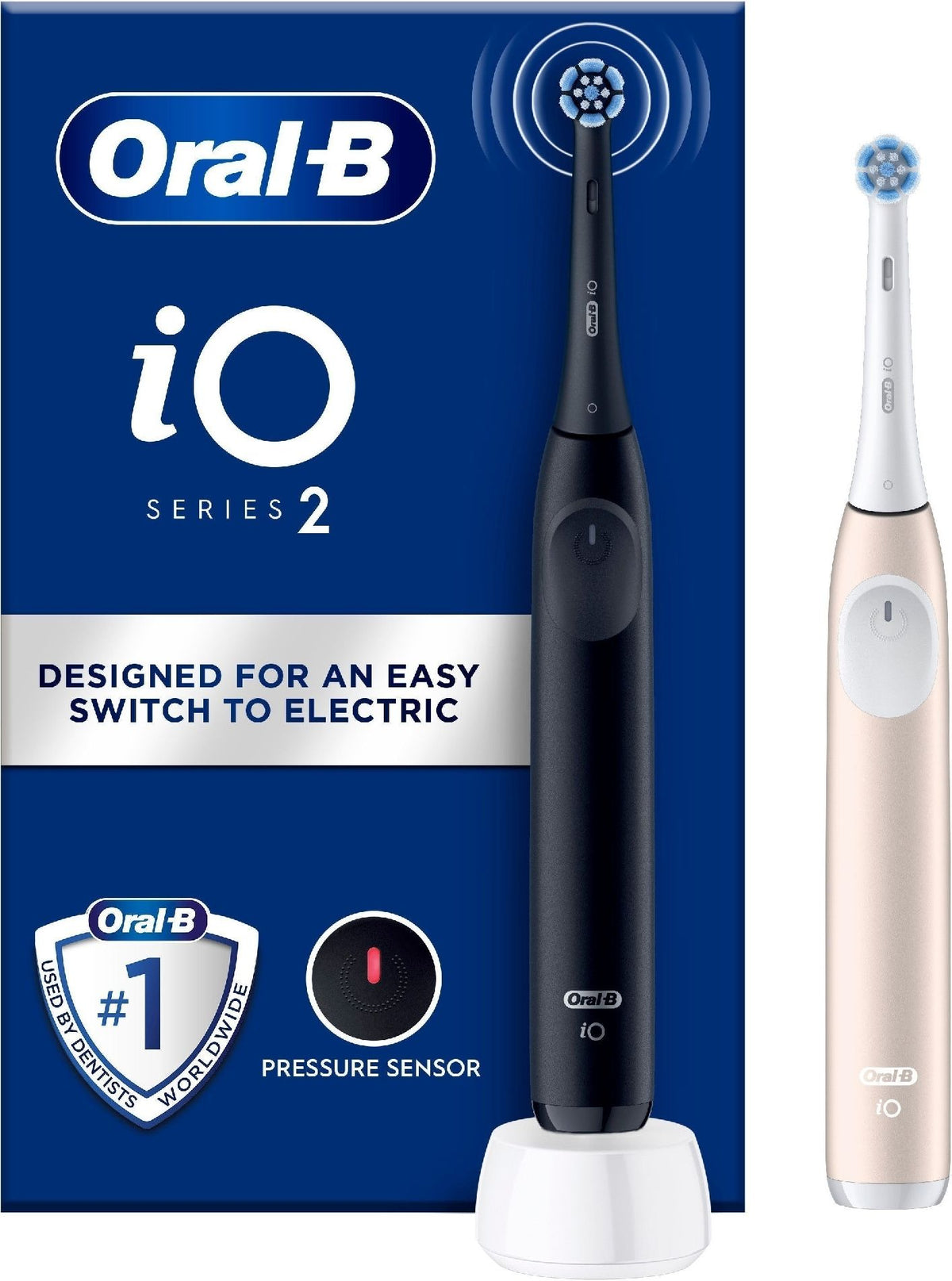 Oral-B iO Series 2 Night Black/ Calm Pink