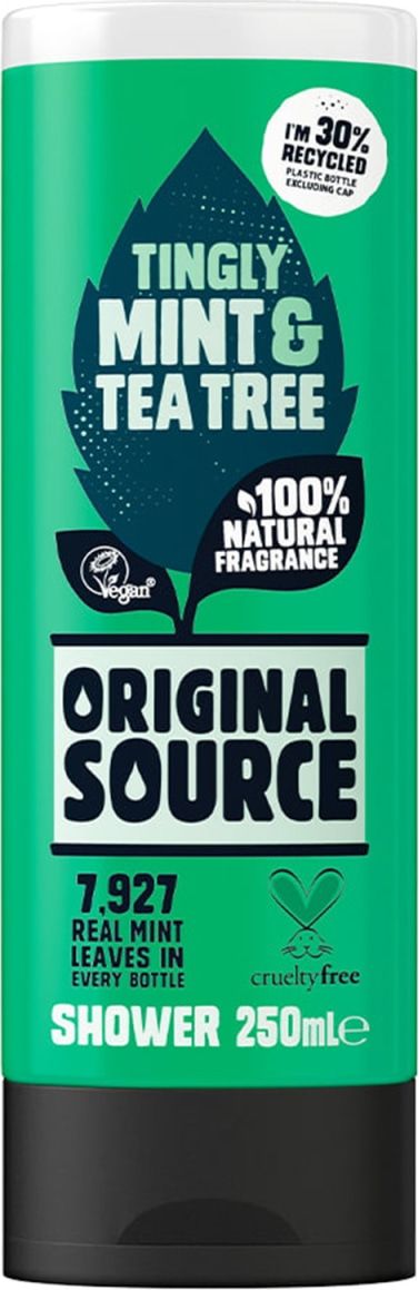 Os Mint & Teatree Suihkugeeli 250 ml