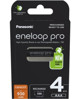 1x4 Panasonic Eneloop Pro Micro 930 mah aaa