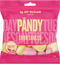 Pändy Sour Skulls makeispussi 50 g