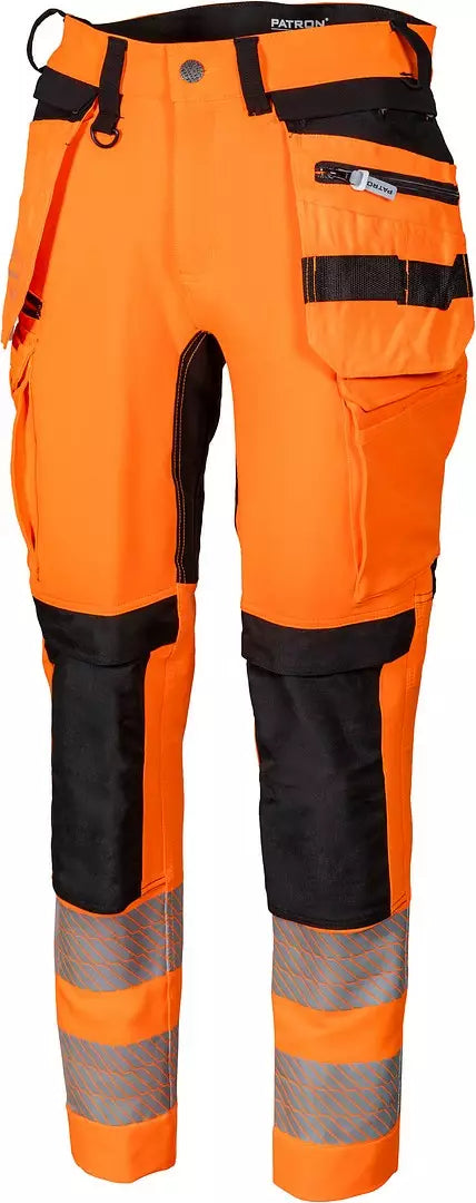 M.stretchhousu wellfit M neo hi-vis oran./musta