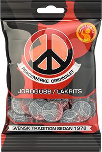 Peace Mansikkalakritsa 80 g