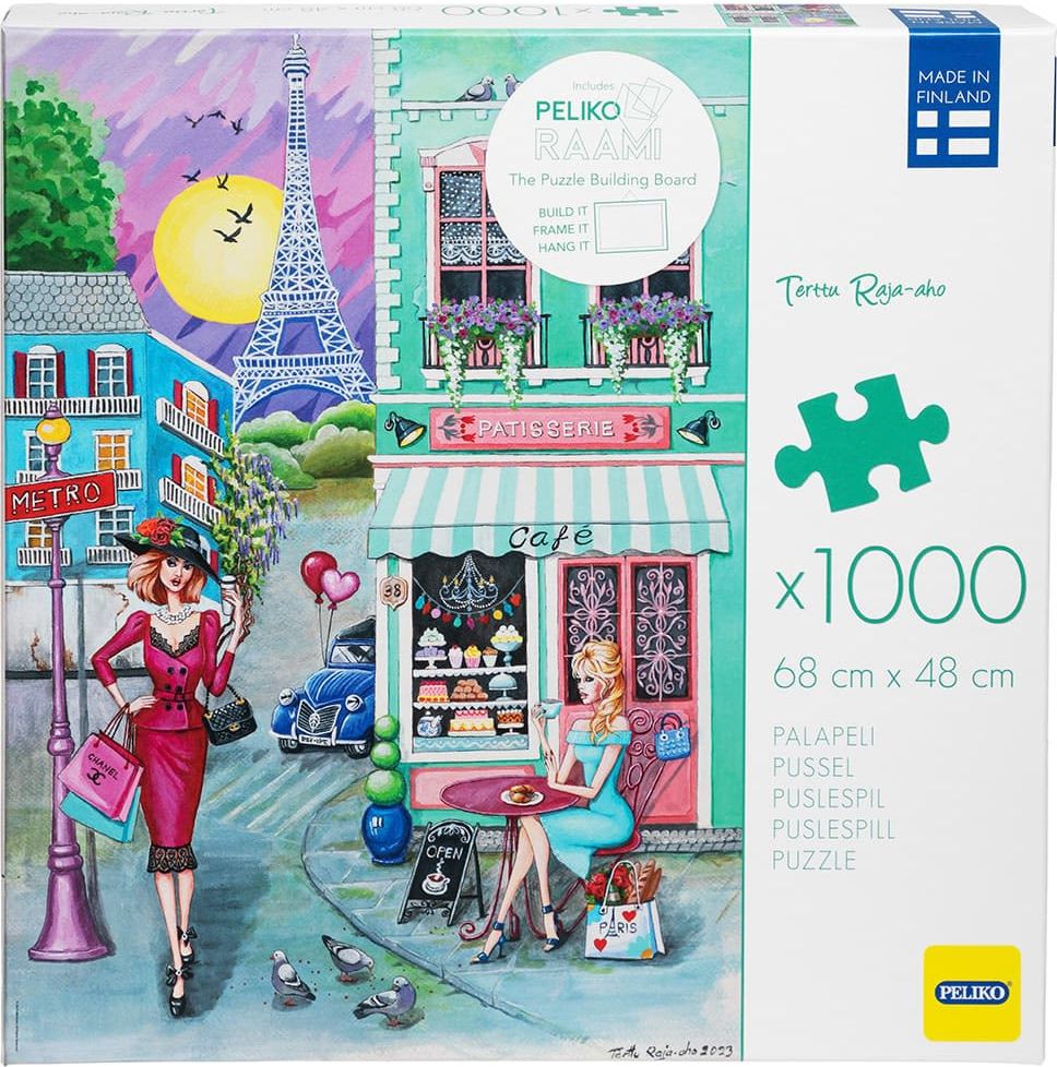 Terttu Raja-Aho Pariisi -palapeli, 1000 palaa
