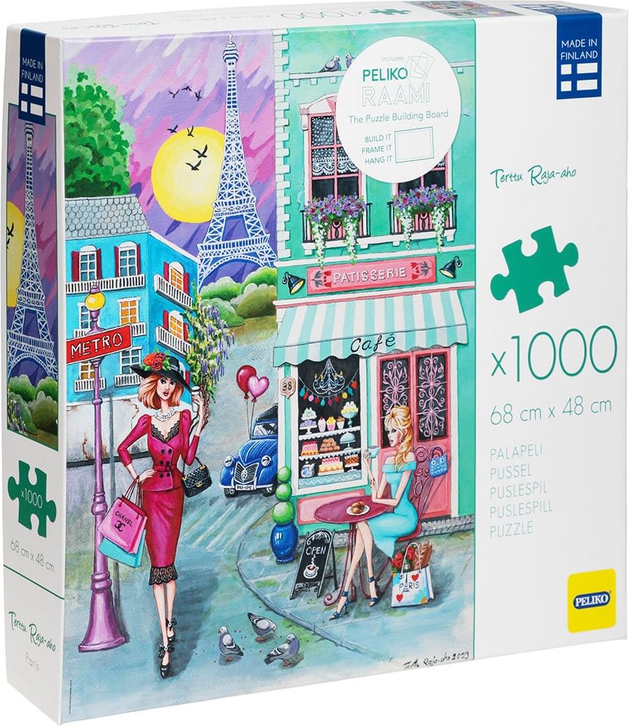 Terttu Raja-Aho Pariisi -palapeli, 1000 palaa
