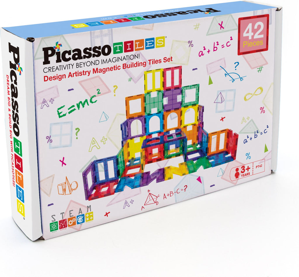 Picasso Artistry Magnetic Tiles 42-osainen magneettinen rakennussarja