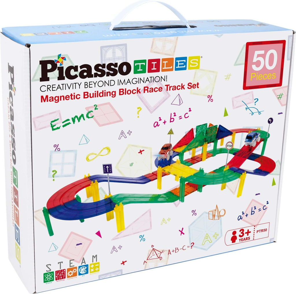 PicassoTiles Magneettinen Autoratasetti