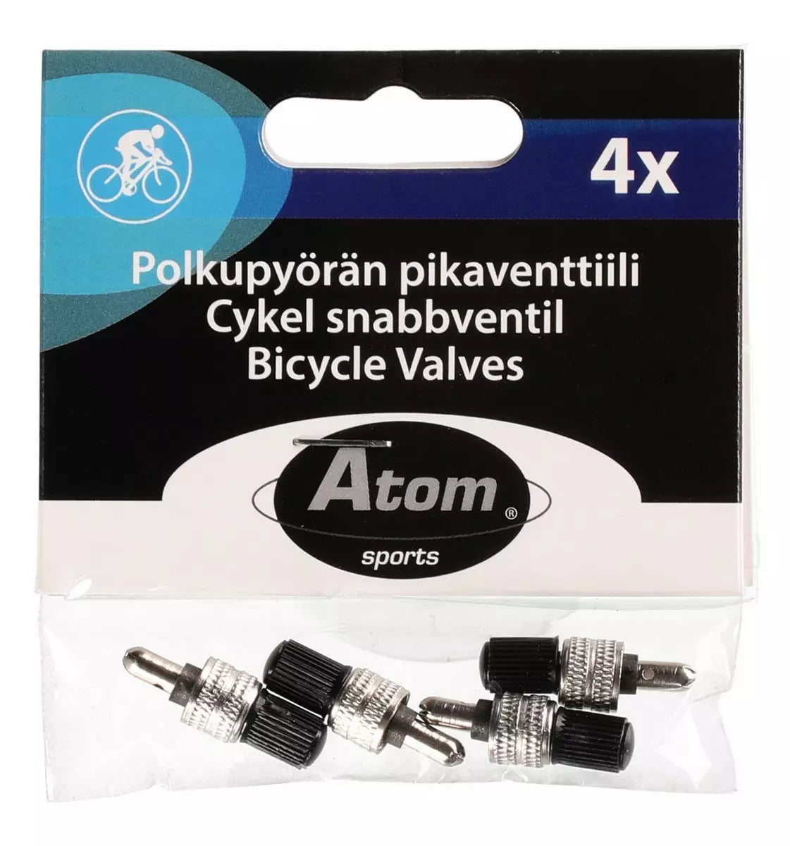 Atom Pikaventtiili 4 kpl