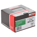 Pultti M6X40 rst A2-70 DIN933 100 kpl kuusiok.