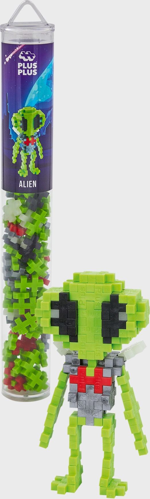 Plus-Plus Tube Alien100pcs