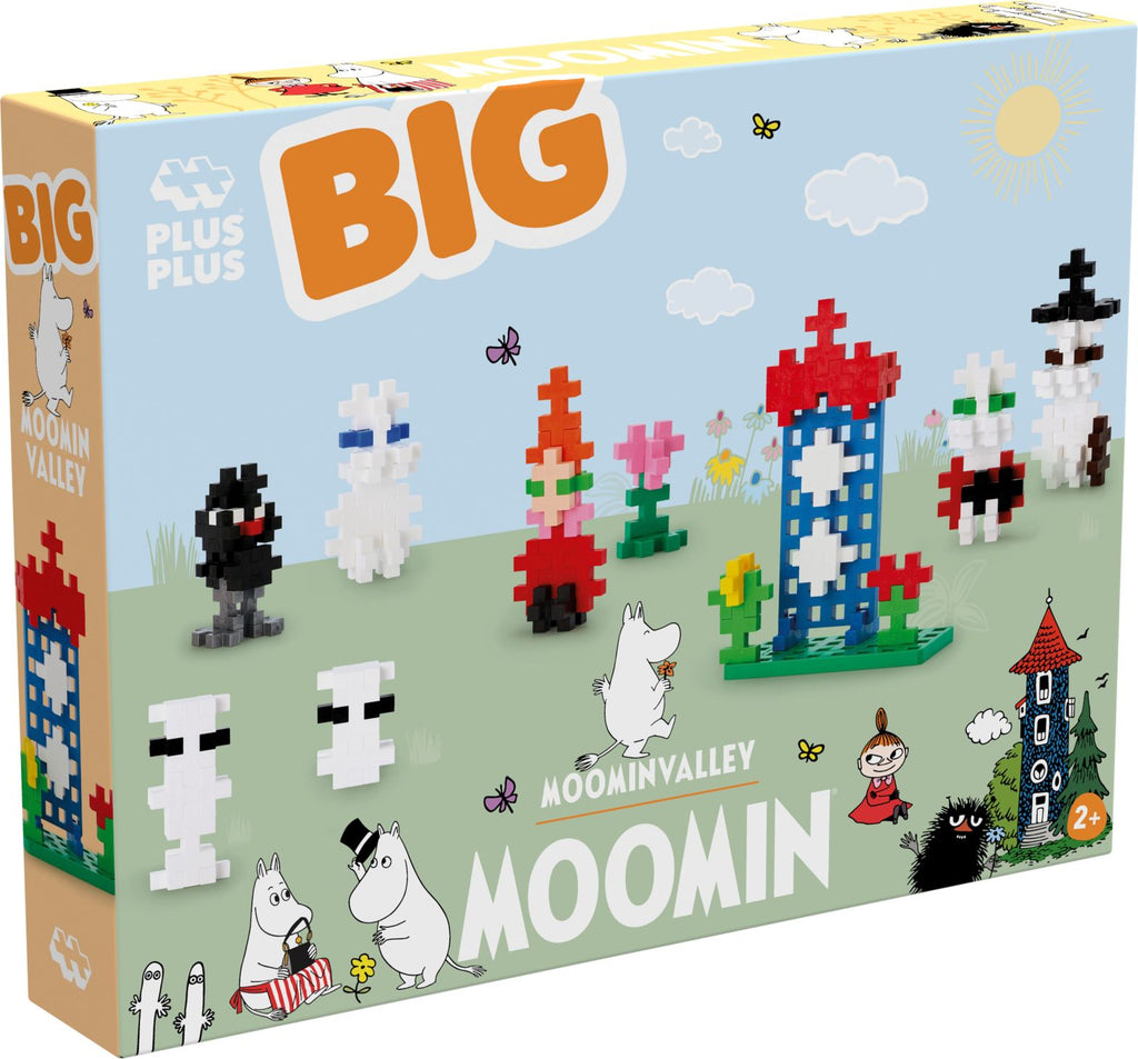 Plus Plus Big 120 palaa Moomin Valley
