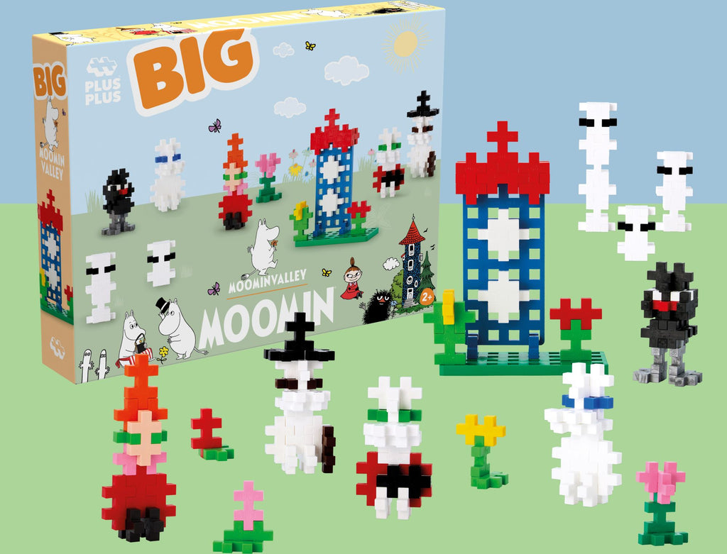 Plus Plus Big 120 palaa Moomin Valley