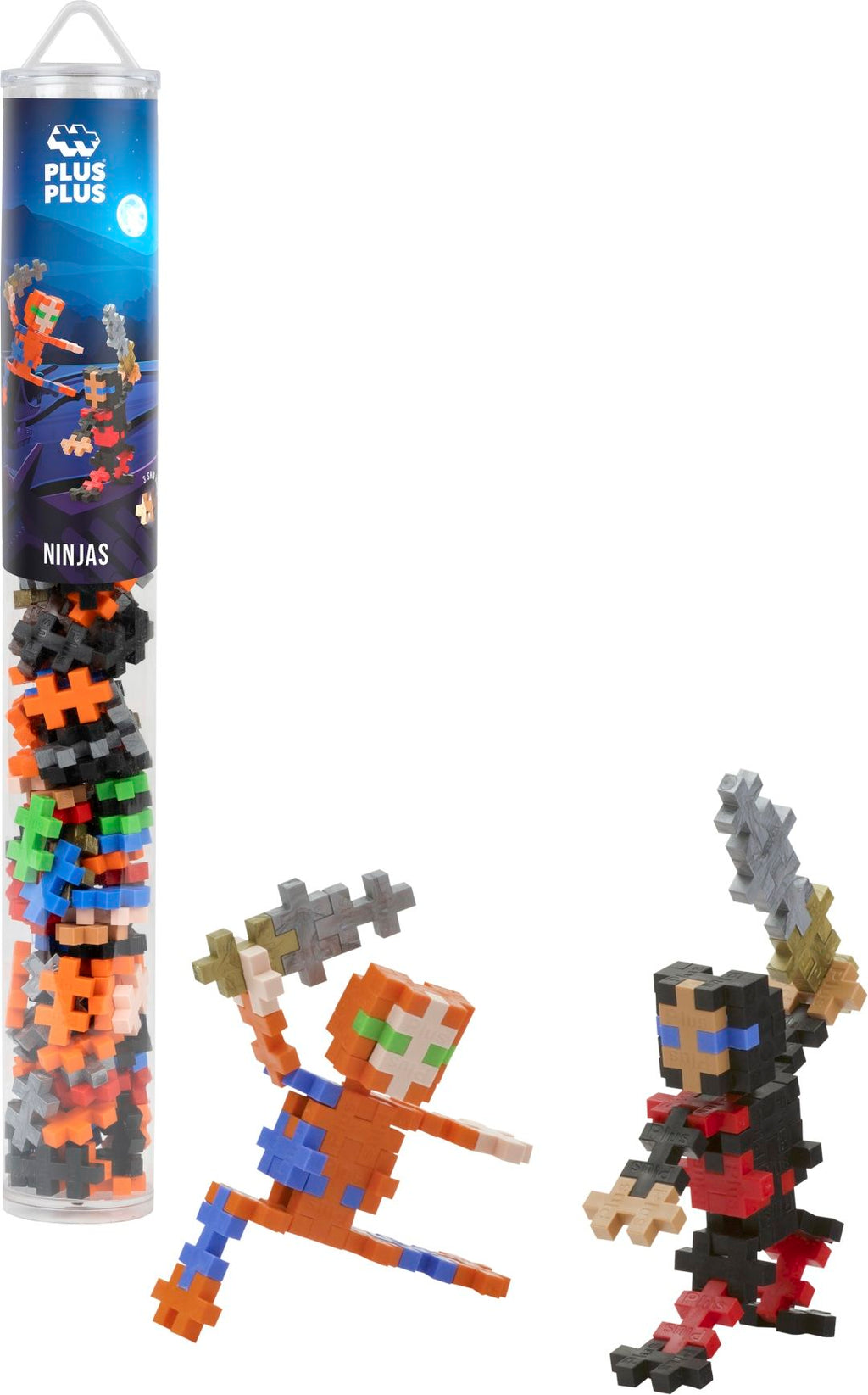 Plus-Plus Tube Ninjas100pcs