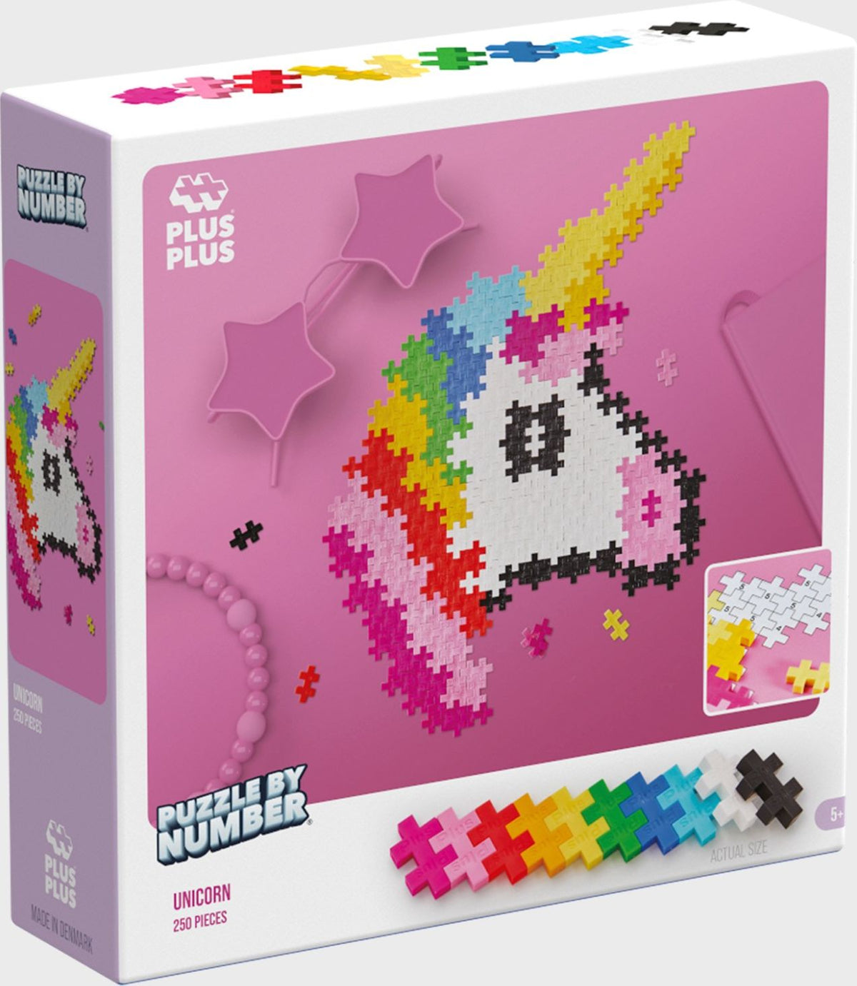 Plus-Plus By Number Unicorn