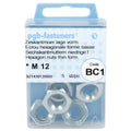 Mutteri matala M12 5 kpl DIN439B sinkitty