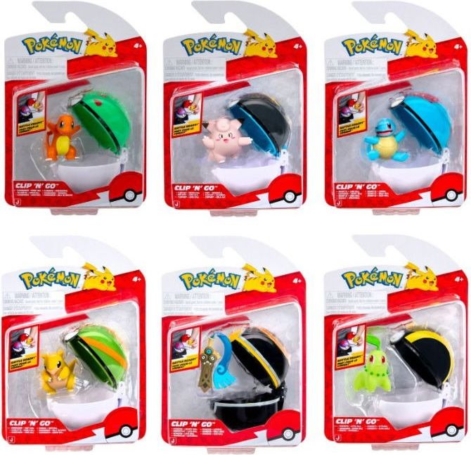 Pokemon Clip n Go (laj.)
