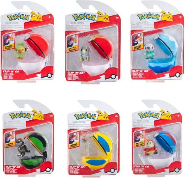 Pokemon Clip n Go (laj.)