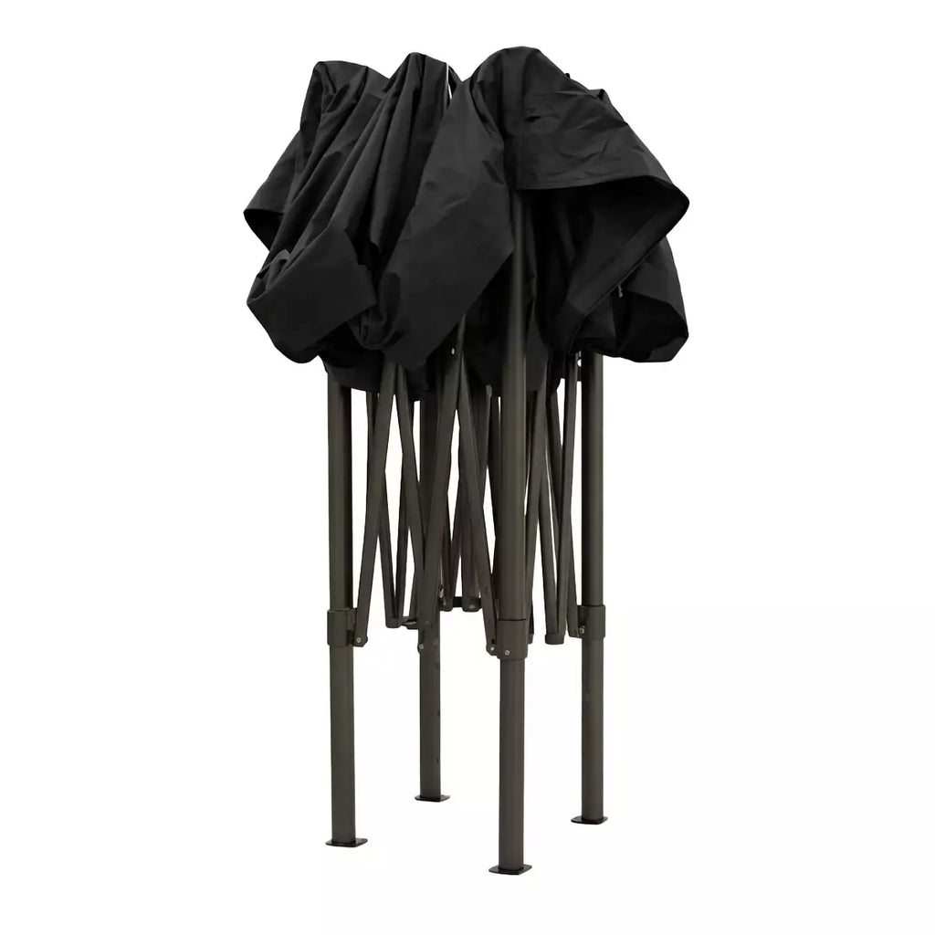 Pop Up katos 300x300 cm musta