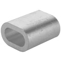 Puristuslukko 8 mm 10 kpl alumiini