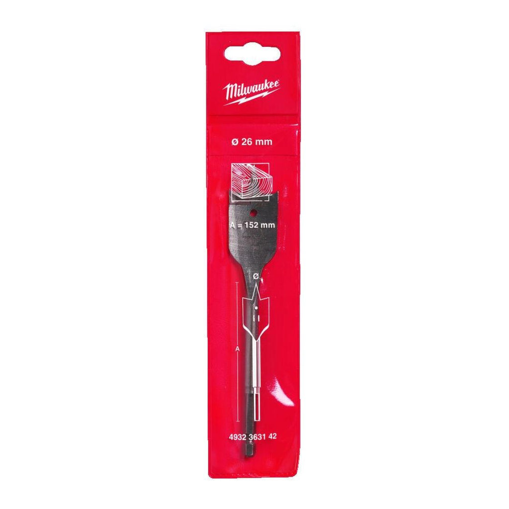 Milwaukee Lattaporanterä 26x152 mm