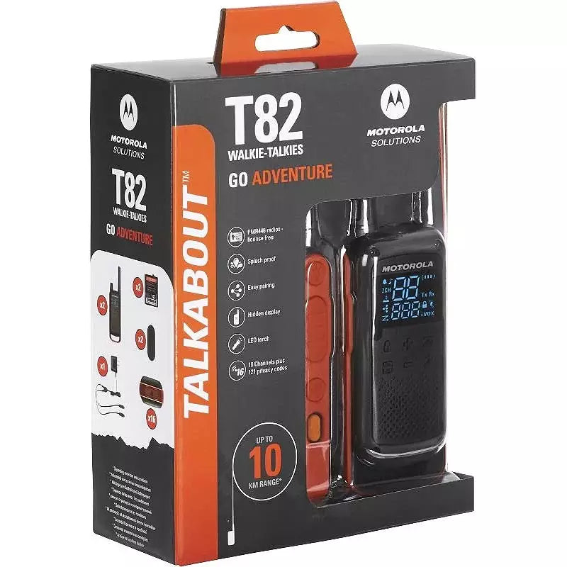 Radiopuhelinsetti Motorola T82 2 kpl ladattava