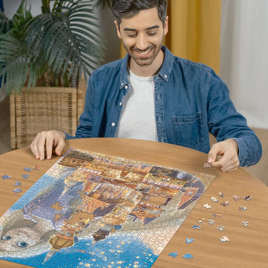 Ravensburger palapeli 1000p