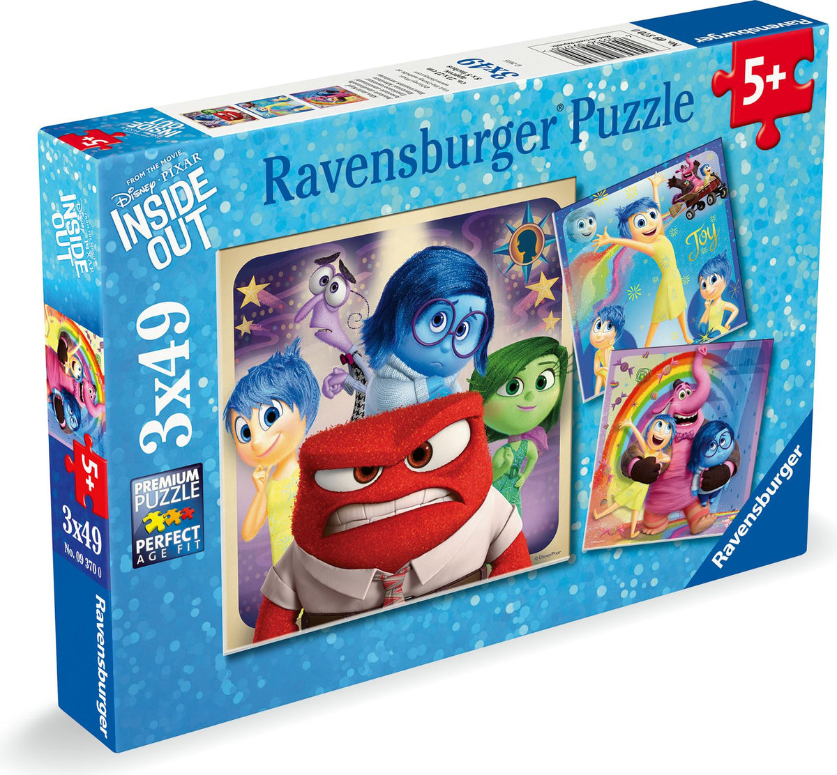 Ravensburger palapeli 3x49palaa