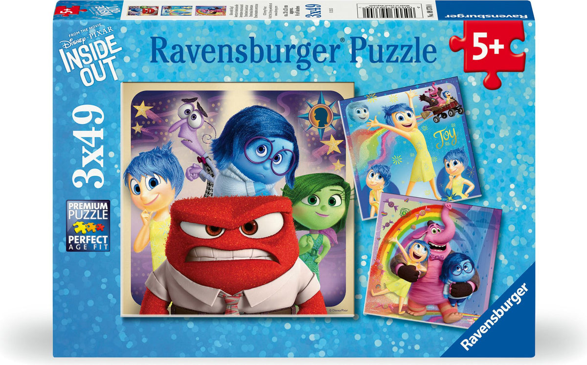 Ravensburger palapeli 3x49palaa