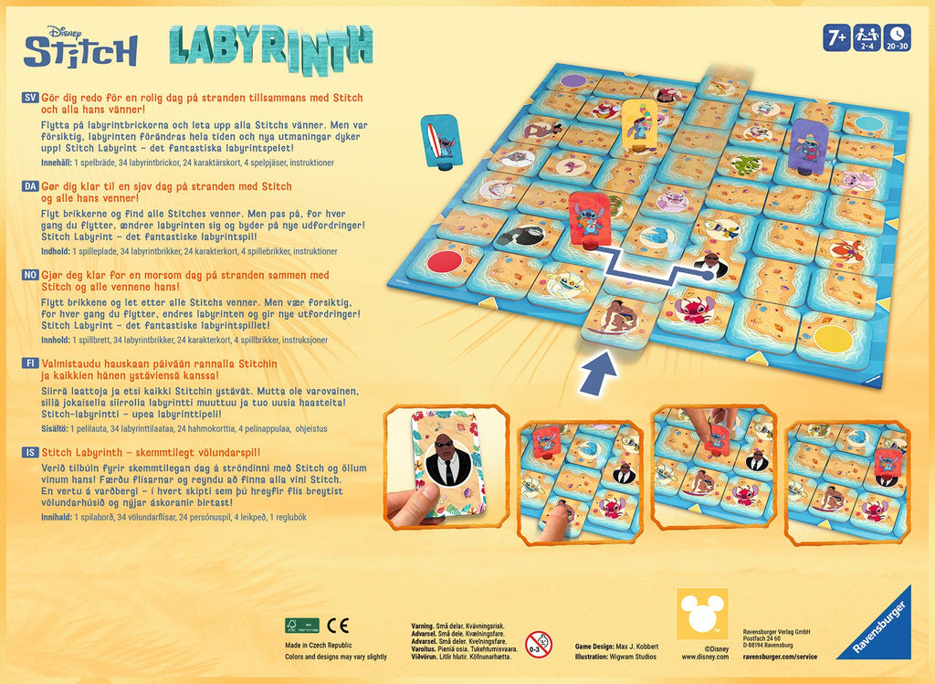 Stitch Muuttuva Labyrintti
