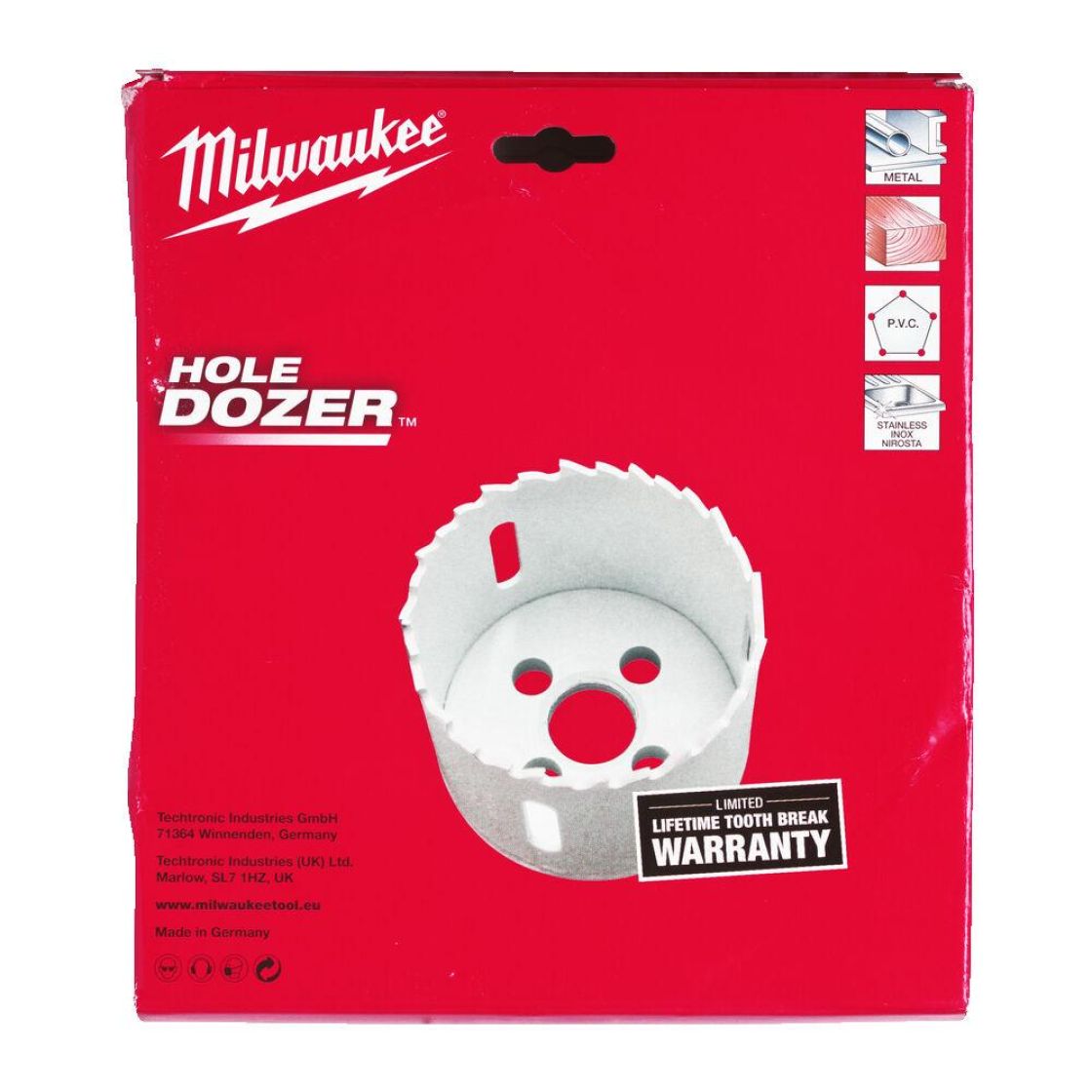 Milwaukee bimetalli Reikäsaha 210 mm