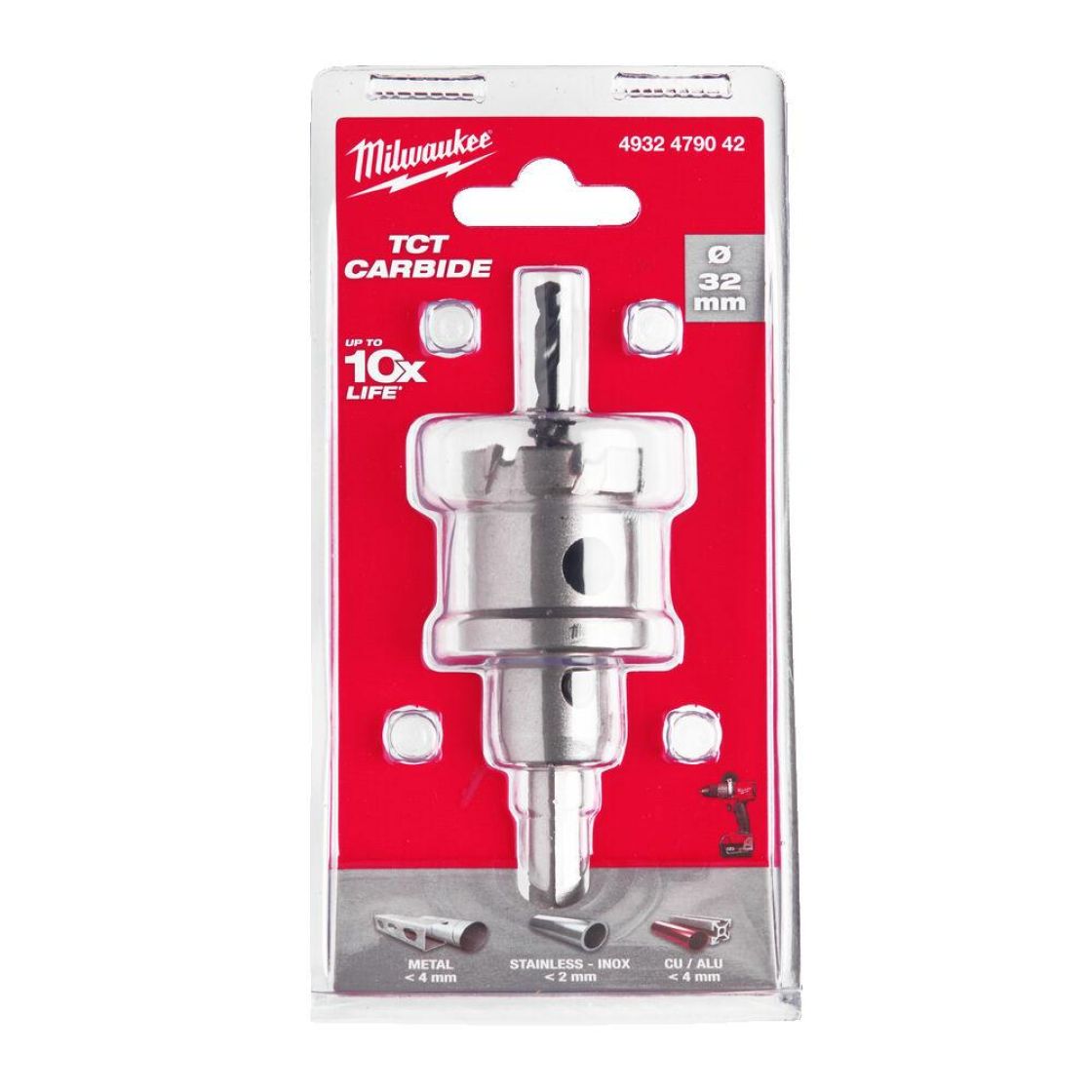 Milwaukee TCT Reikäsaha 32 mm