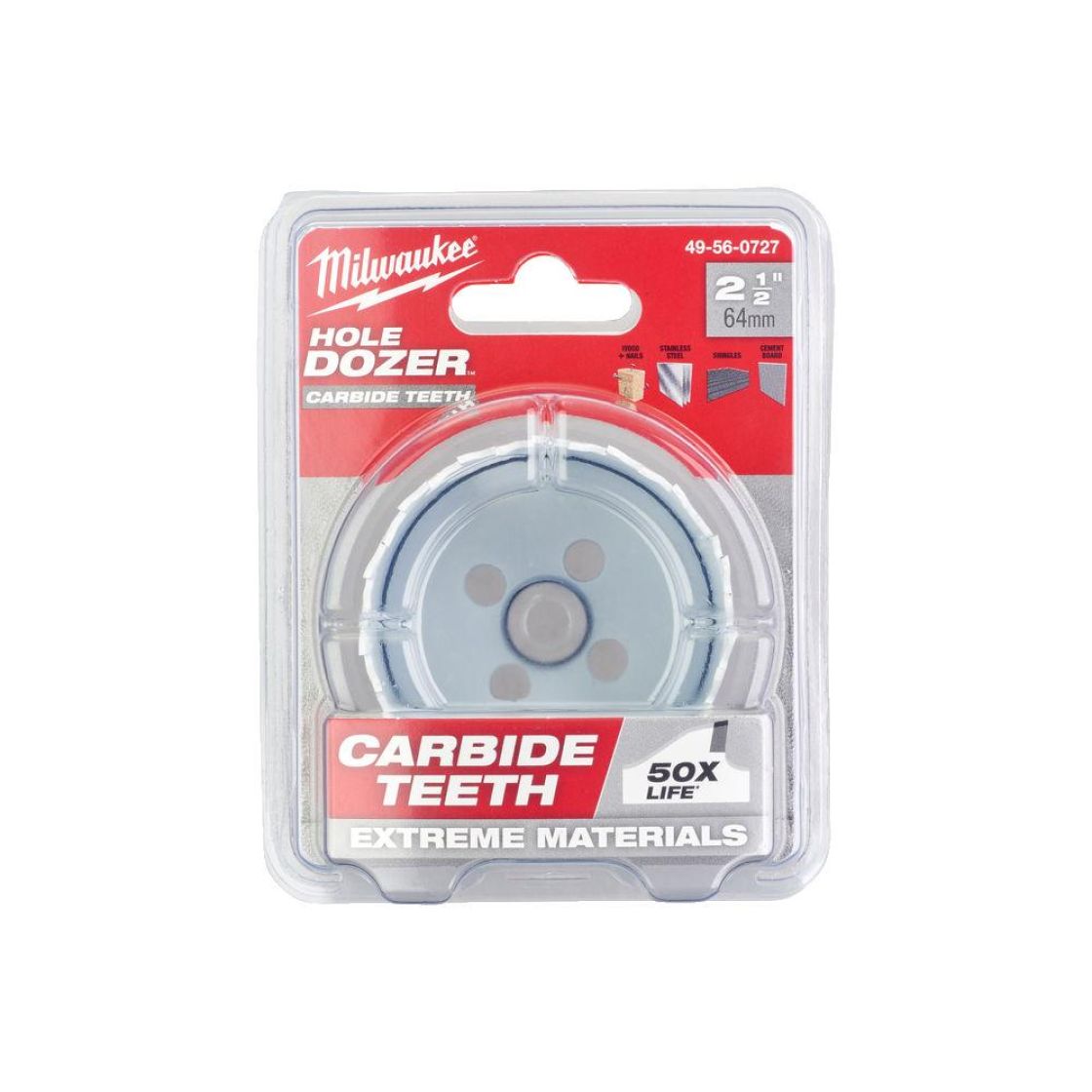 Milwaukee reikäsaha TCT karbidi 64 mm