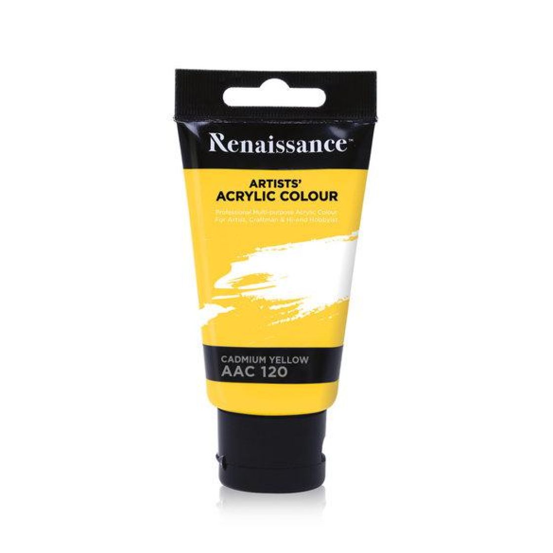 Renaissance akryylimaali 75 ml, Cadmium Yellow