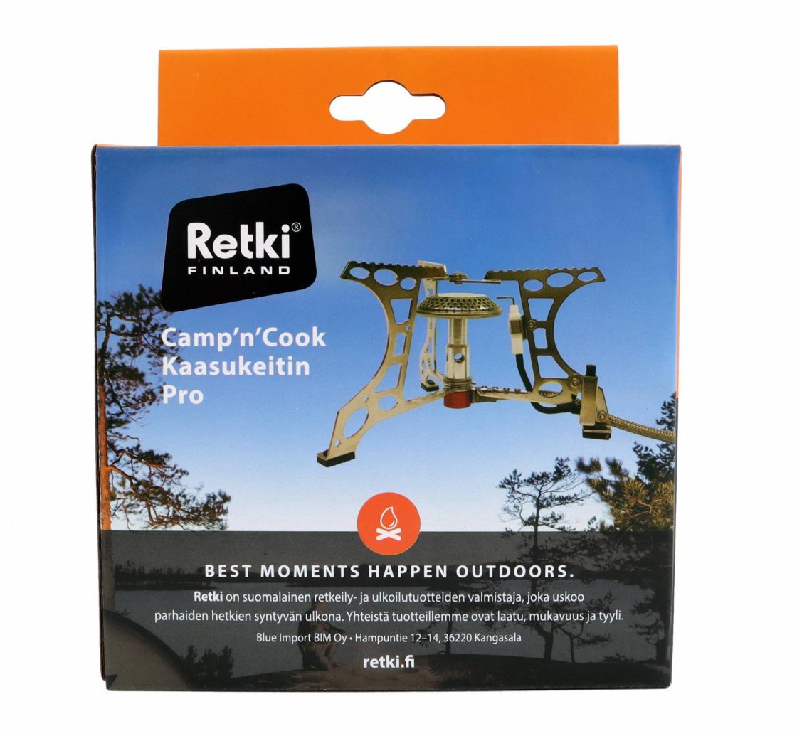 Retki Kaasukeitin Camp’n’Cook Pro