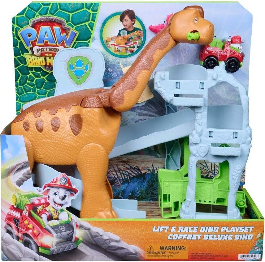 Paw Patrol Movie 3 Dino Pup Squad Lift & Race