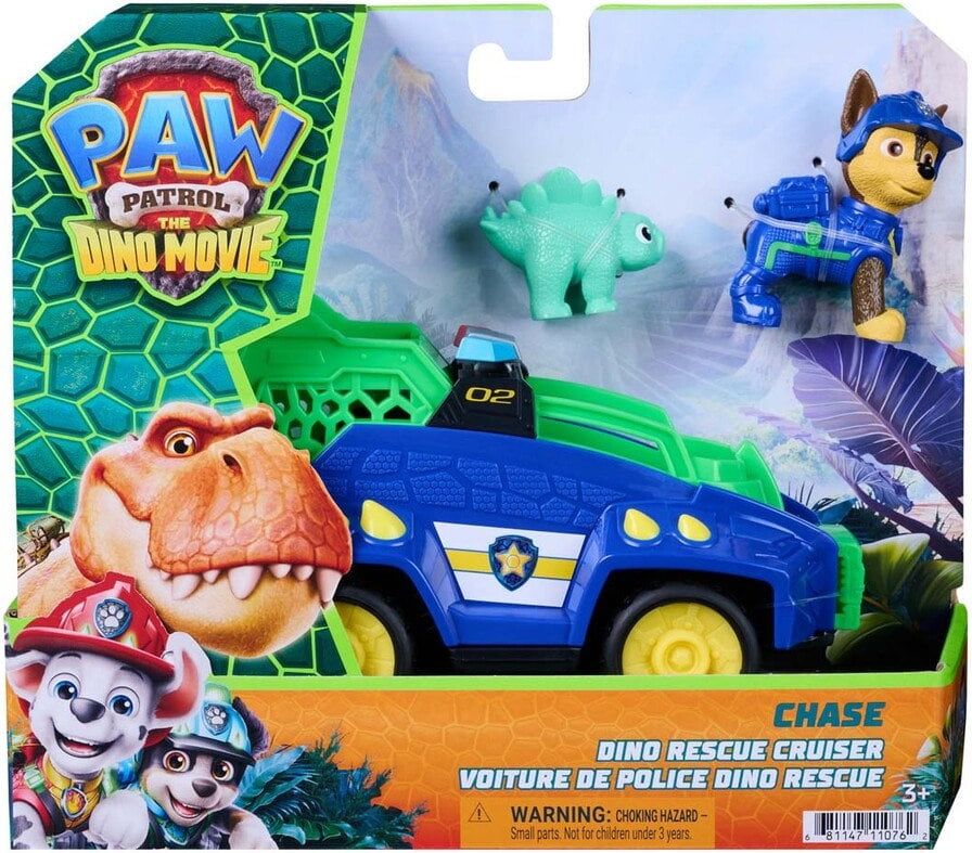 Paw Patrol Movie 3 Dino Theme Vehicle Chase