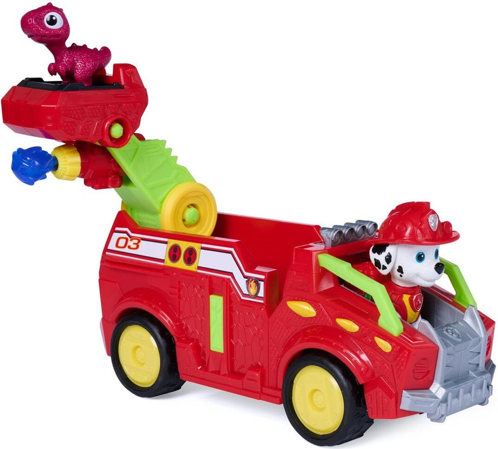 Paw Patrol Movie 3 Dino Theme Vehicle Marshall