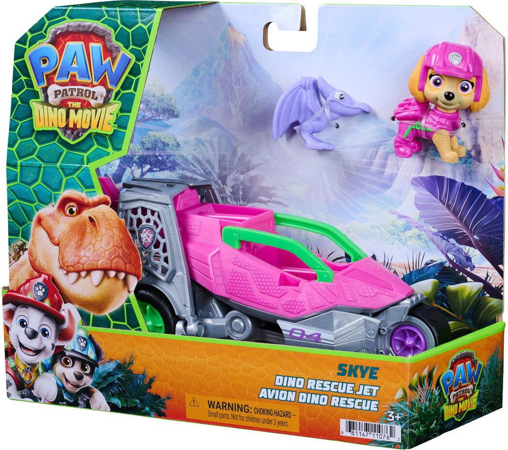 Paw Patrol Movie 3 Dino Theme Vehicle Skye