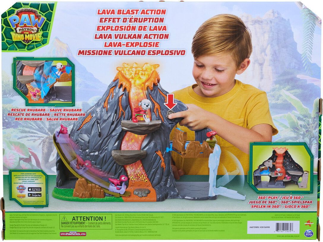 Paw Patrol Movie 3 Super Lava Blast Playset