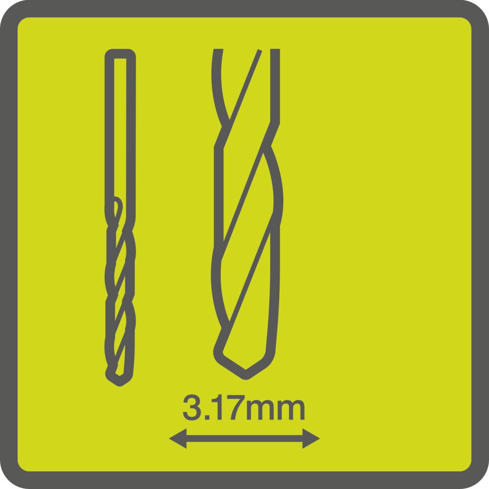 Ryobi poranterät 8 kpl RAR402-8