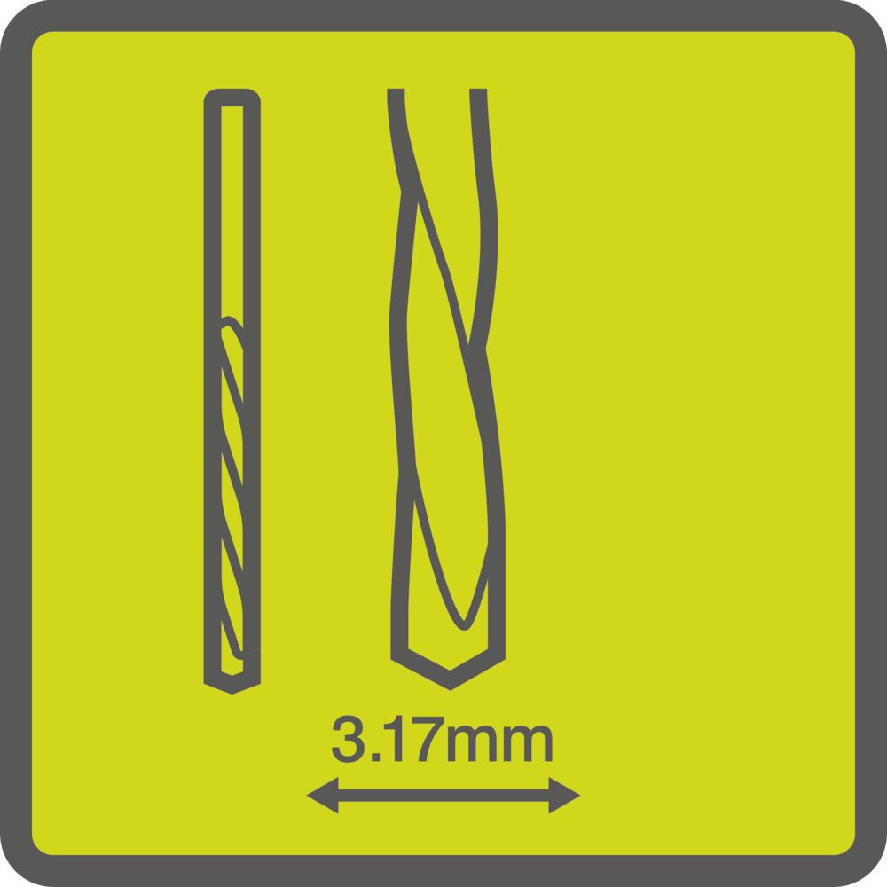 Ryobi jyrsinterät 8 kpl RAR403-8