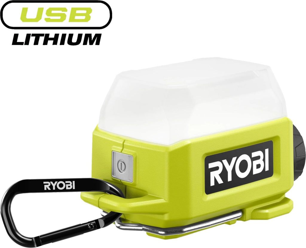 Ryobi aluevalaisin RLA4-0 USB lithium Runko