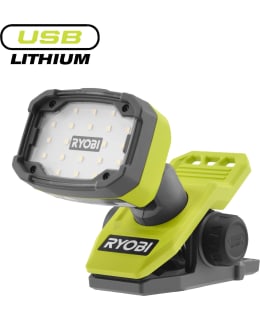 Ryobi klipsivalaisin RLC4-0 USB lithium Runko