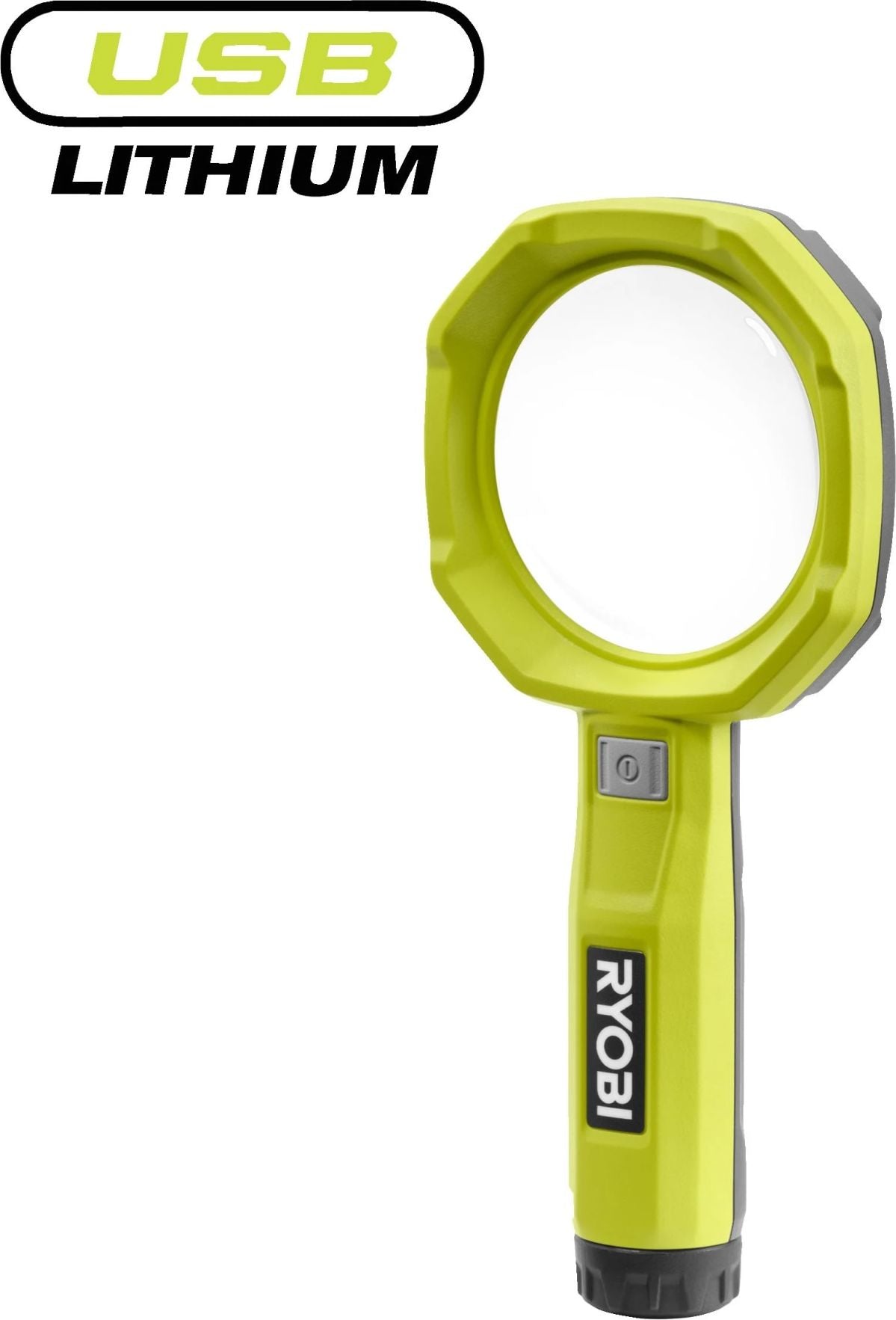 Ryobi suurennuslasivalaisin RML4-0 USB lithium Runko