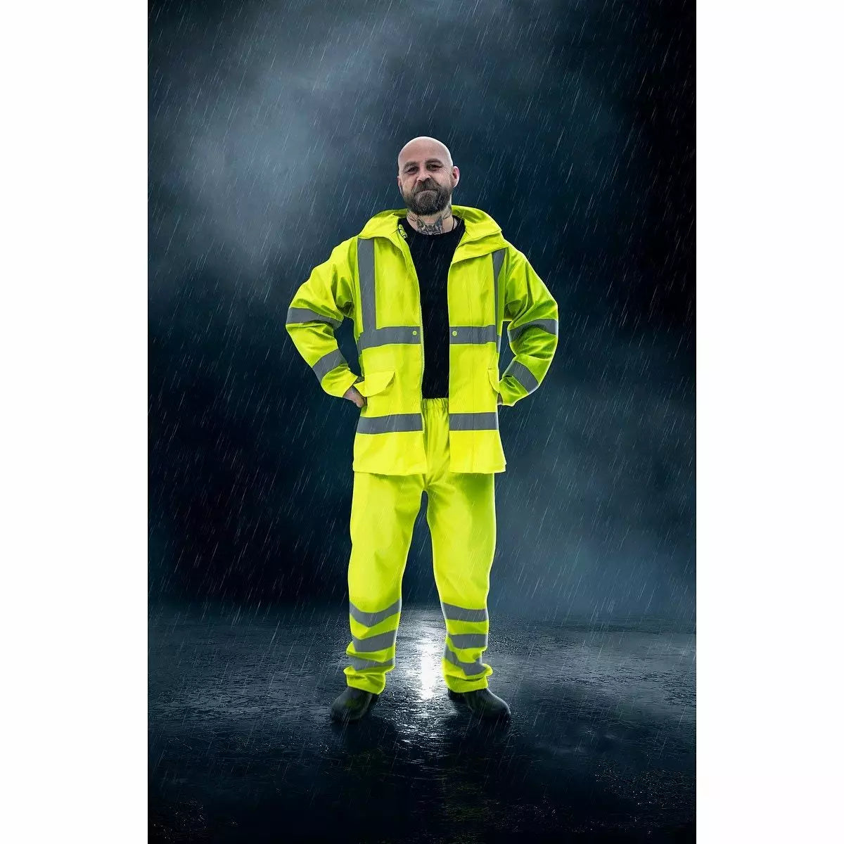 Sadetakki 3XL kelt LK3 EN20471