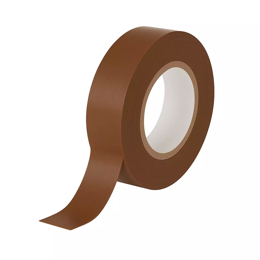 Sähköteippi 15x10 ruskea