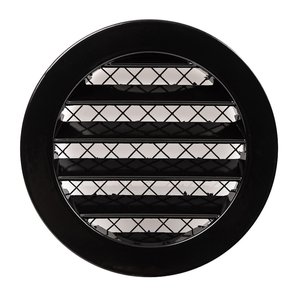 Säle valualumiini 125 mm Musta