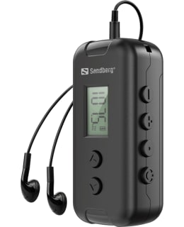 Sandberg kannettava FM-radio 2xAAA