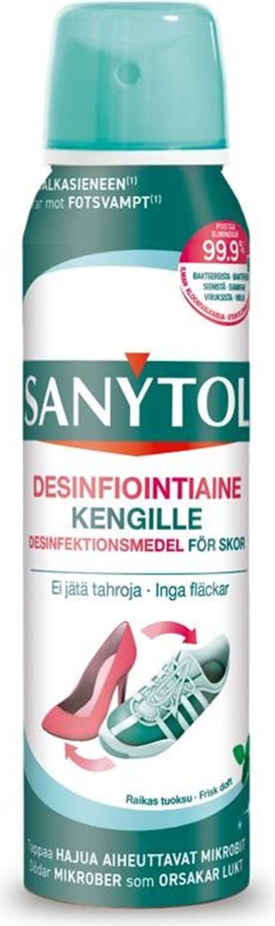 Sanytol Desinfiointiaine kengille 150 ml