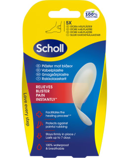 Scholl Rakkolaastari 5 kpl Kantapää